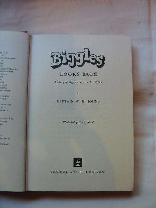 Biggles Looks Back
