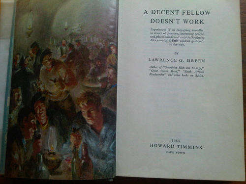 A DECENT FELLOW DOESNT WORK - LAWRENCE GREEN- FIRST EDIT 63