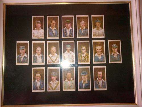 WILLS CRICKET CIGARETTE CARDS