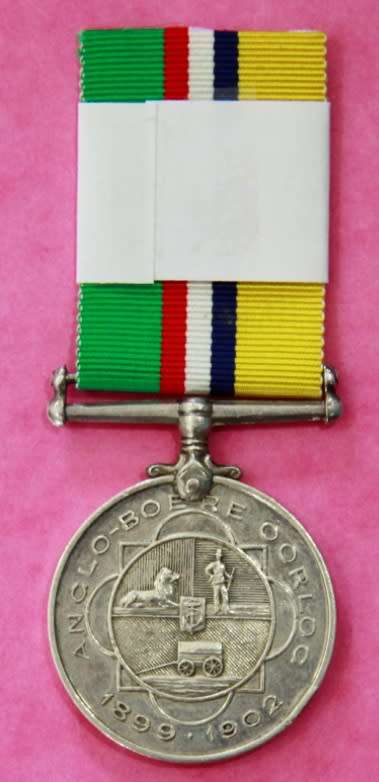 ABO Medal to Burg. Daniel Johannes V/D HEEVER - Cmdt Du Toit Commando
