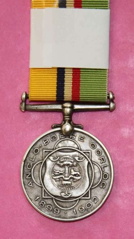 ABO Medal to Kpl. Martinus Johannes STRYDOM - Krugersdorp Commando