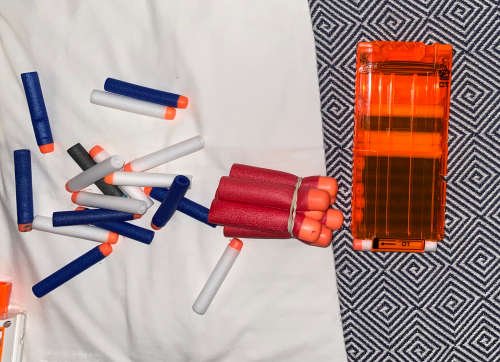 7 x Nerf Guns