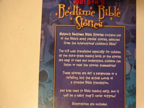 New Nelson's Bedtime Bible Stories