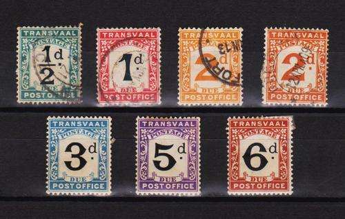 Transvaal Stamps Used