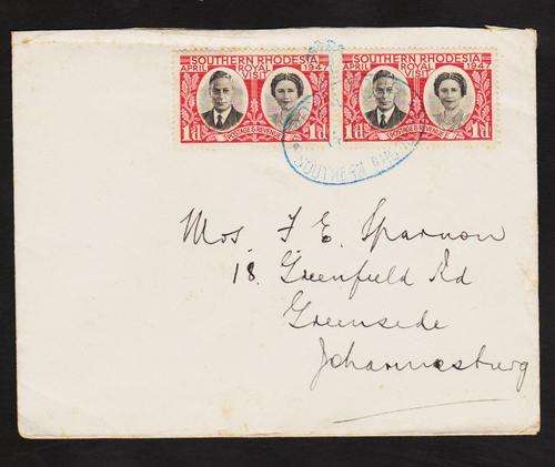 Royal Visit 1947 - Southern Rhodesia -