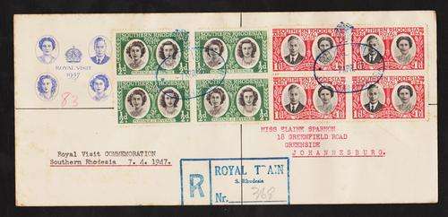 Royal Visit 1947 - Southern Rhodesia -