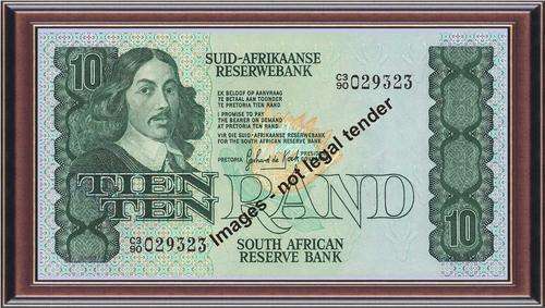 South Africa: R10 Version 7 GPC1  C3/90 Unc
