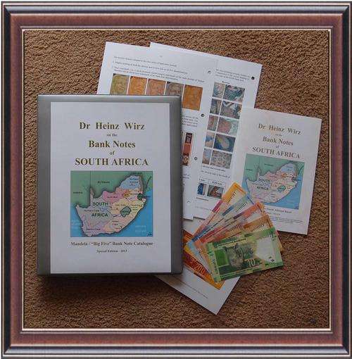 SPECIAL OFFER special edition Mandela/Big 5 bank note catalogue WITH ALL 5 AA prefixed notes