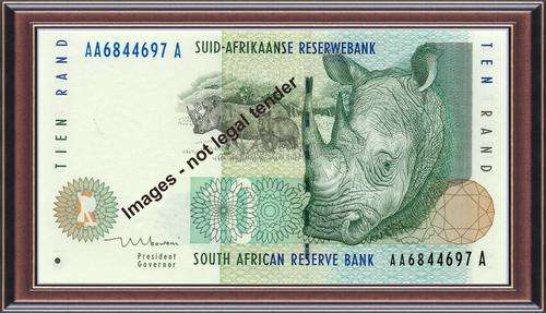 South Africa: R10 Version 12  TM1 - Unc AA prefix