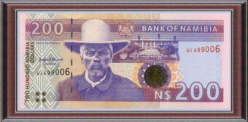 Banknotes A-Z  Namibia  NAM5  N$200  1996  Unc