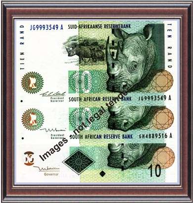 R10 "Big Five" 3 versions - Unc