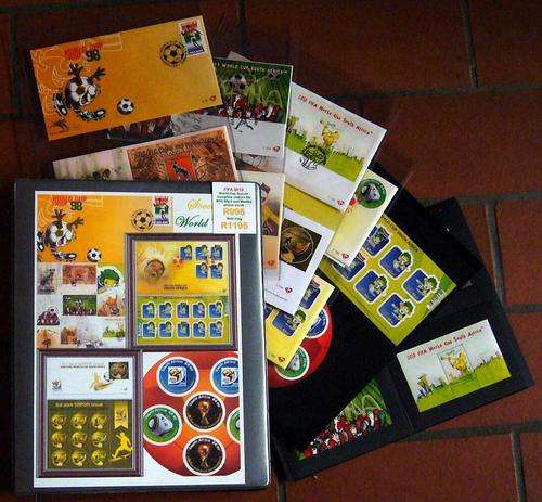 SA world cup soccer complete collection in A4 file - shortened version - D