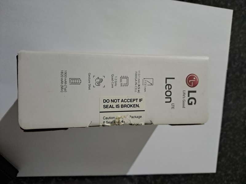 LG Leon LTE smartphone