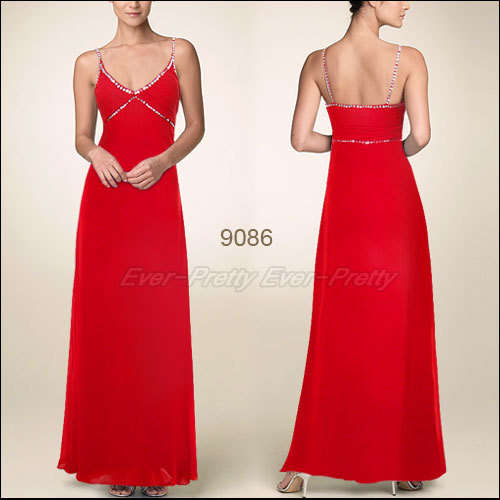 Rubycon Red Evening Dress with Sequince Detail Size 18