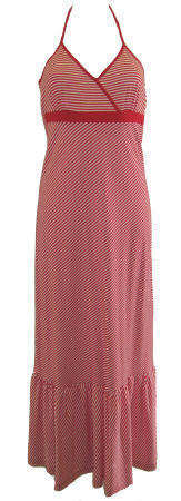 Striped Summer Maxi Dress Size 14