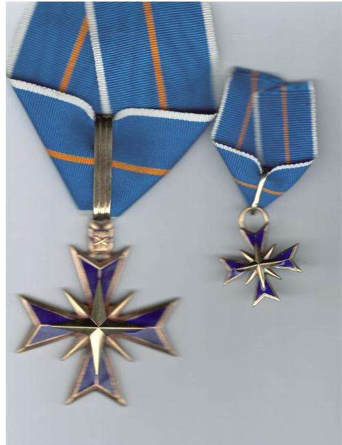 Order of the Star of South Africa - Civilian Section - Full Size # 29 & Miniature - S925 SAM marked