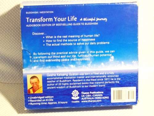 TRANSFORM YOU LIFE BY GESHE KELSANG GYATSO - A  BLISSFUL JOURNEY