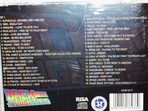 DAVID GRESHAM PRESENTS THE GREATEST 80'S AND EURO BEAT HITS - BACK TO THE EIGHTIES - TOP 40