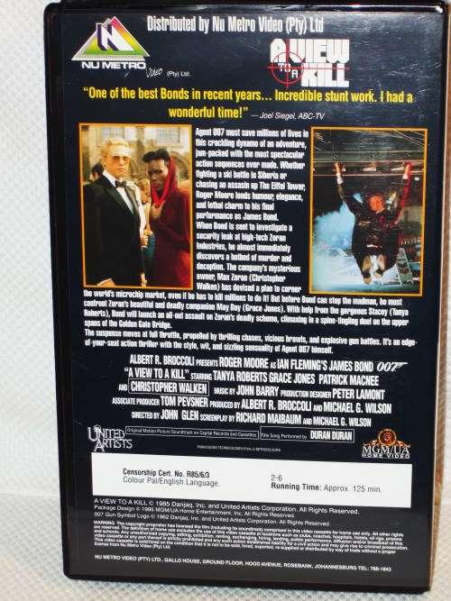 A VIEW TO A KILL - A JAMES BOND 007 COLLECTION