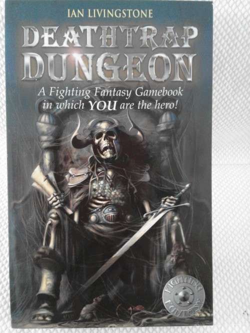 A FIGHTING FANTASY GAMEBOOK - DEATHTRAP DUNGEON