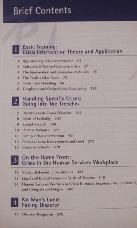 CRISIS INTERVENTION STRATEGIES TEXTBOOK