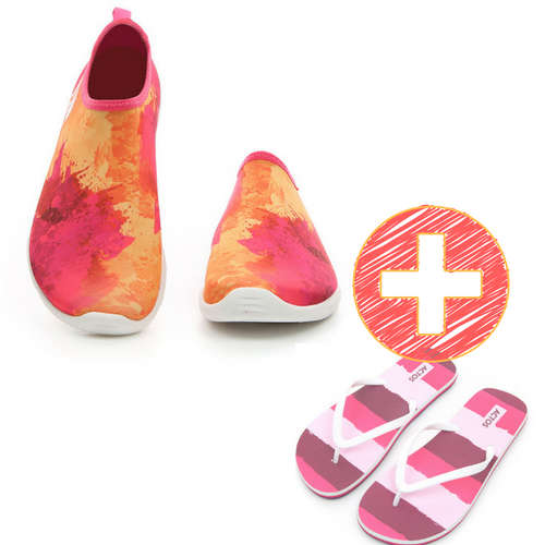 SALE Combo Deal! Actos Active | Fitness | Flexible | water shoes , beach shoes with flip flops