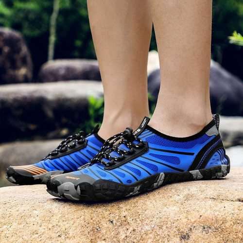 Red Aqua Outdoor Lace up Shoe Various Sizes
