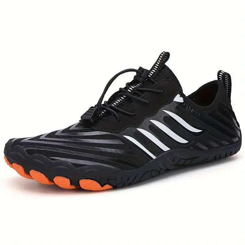 Lightweight barefoot feel Aqua Shoes  Black Lace Up Size 8