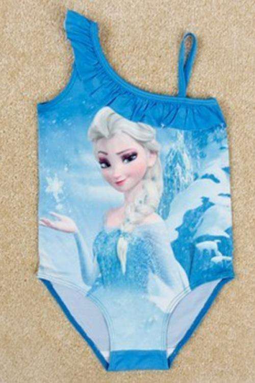Elsa Frozen Swimming Costume size 5-6years