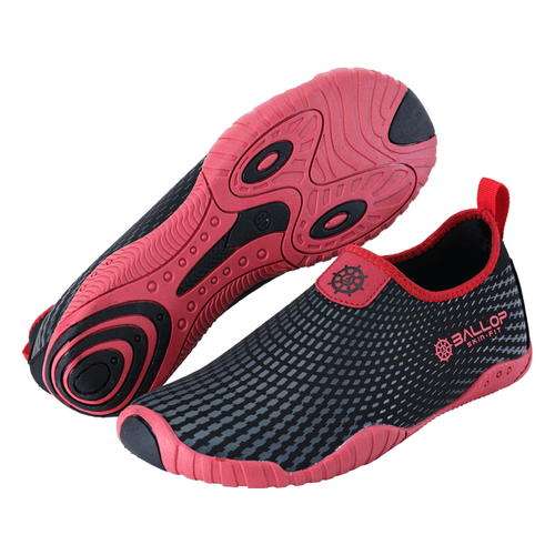 *2 Pairs* Black Voyager Unisex Ballop Skin Shoe  Gym | Flexible |  Aqua | Size 9~10 inner sole 275mm