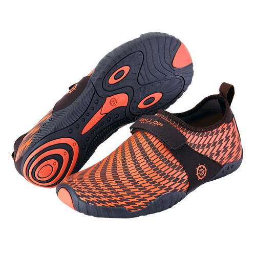 Discounted! Orange & Brown Unisex Ballop Skin Shoes  Gym | Flexible | Aqua| Various sizes
