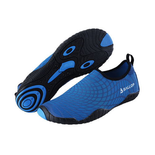 Blue Unisex  Shoe  Gym| Flexible  | Aqua | Size 4~5 inner sole 235mm