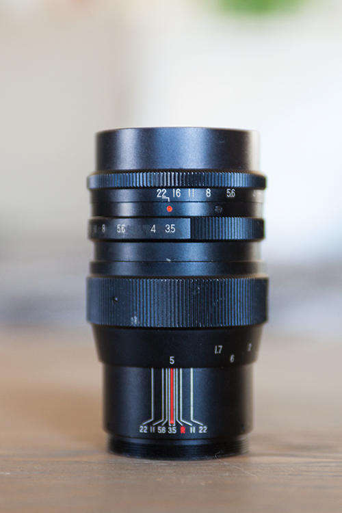 Rare Vivitar 135mm f/3.5 16D Cine lens