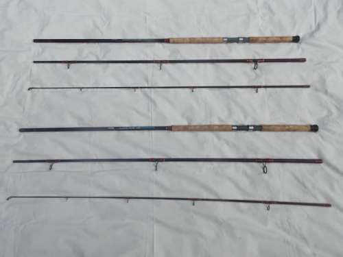 Set of 2 Silstar Lexus Surf 123 Fishing Rods