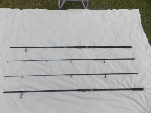 Set of 2 Fun Tackle Carp Rage Fishing Rods