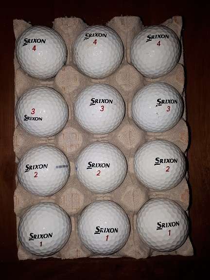 12 Srixion Golf Balls
