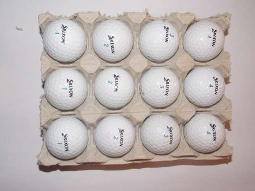 12 Srixion Golf Balls
