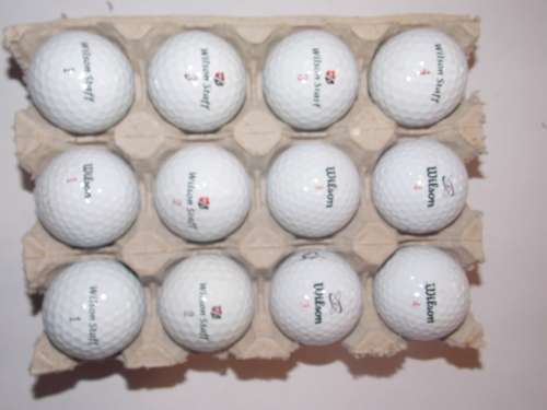 12  Wilson Golf Balls