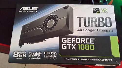 ASUS GTX1080 TURBO 8GB