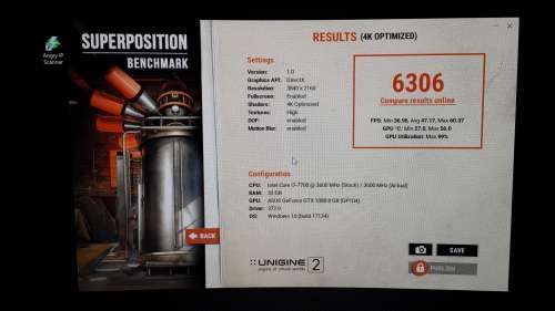 ASUS GTX1080 TURBO 8GB