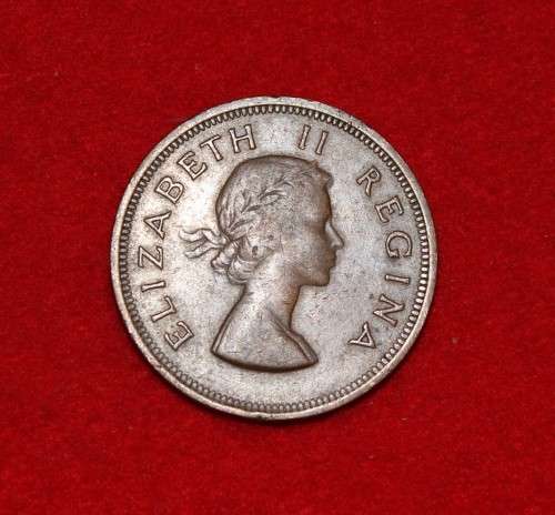 1955 1 Penny. Union of South Africa
