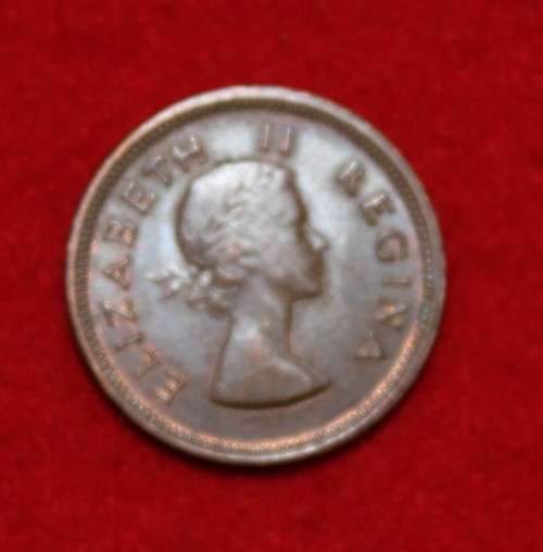 1955 1/4 Penny. Union of South Africa