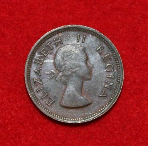 1956 1/4 Penny. Union of South Africa