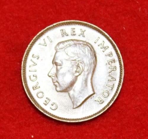 1943 1/4 Penny. Union of South Africa