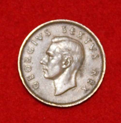 1950 1/2 Penny. Union of South Africa