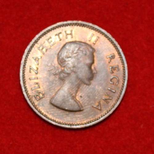 1955 1/2 Penny. Union of South Africa