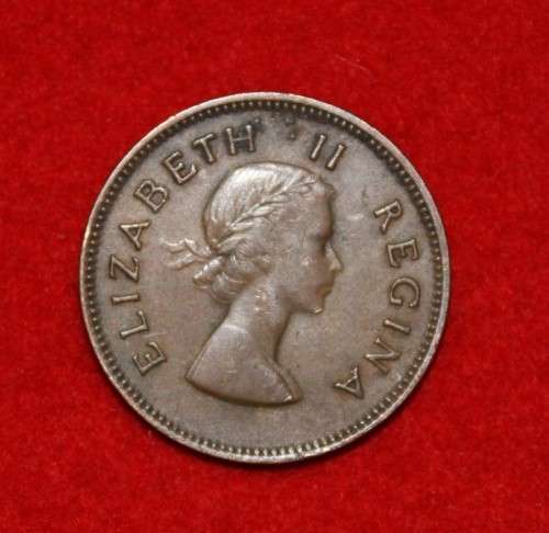 1956 1/2 Penny. Union of South Africa