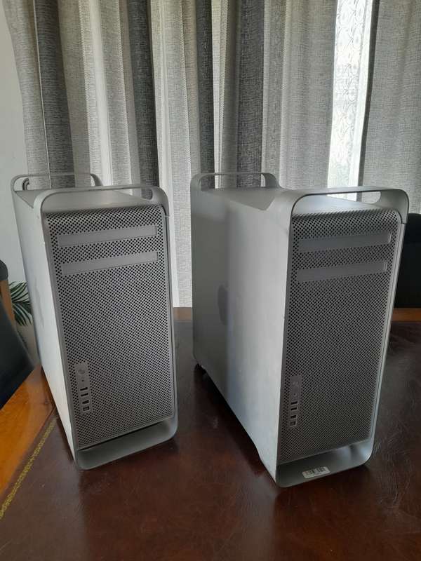 Mac Pro (Ram: 8gb +/- (include 4 extra ram modules free) CPU: 3.0QX XEON, GPU: ATI RADEON X1900 XT)