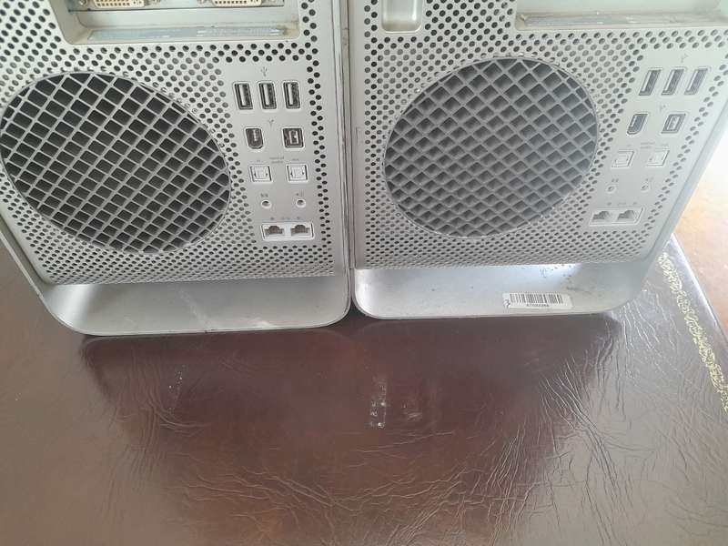 Mac Pro (Ram: 8gb +/- (include 4 extra ram modules free) CPU: 3.0QX XEON, GPU: ATI RADEON X1900 XT)