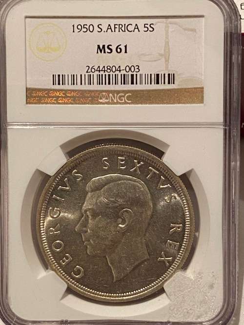 1950 5 Shillings MS 61